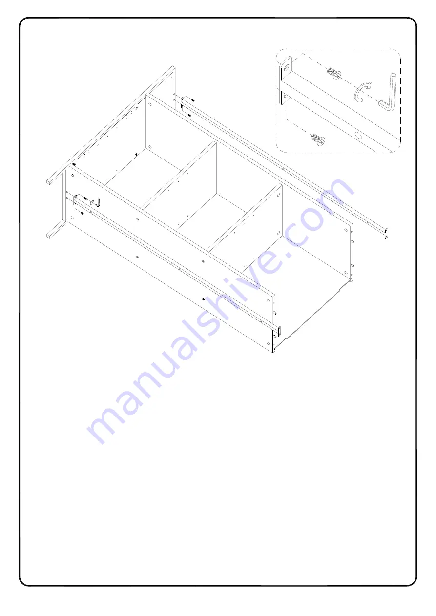 Walker Edison BU48RAD3D Assembly Instructions Manual Download Page 13