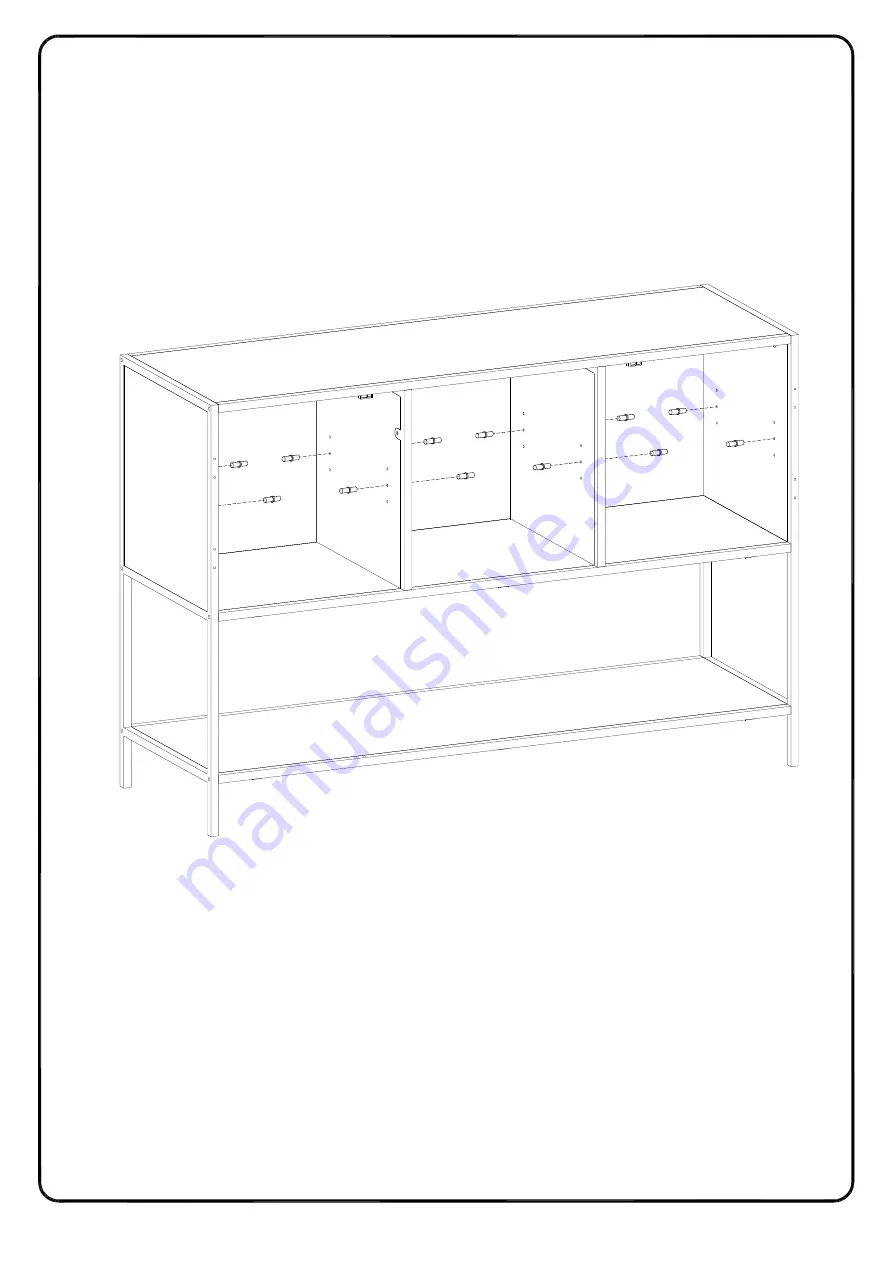 Walker Edison BU48SOI Assembly Instructions Manual Download Page 17