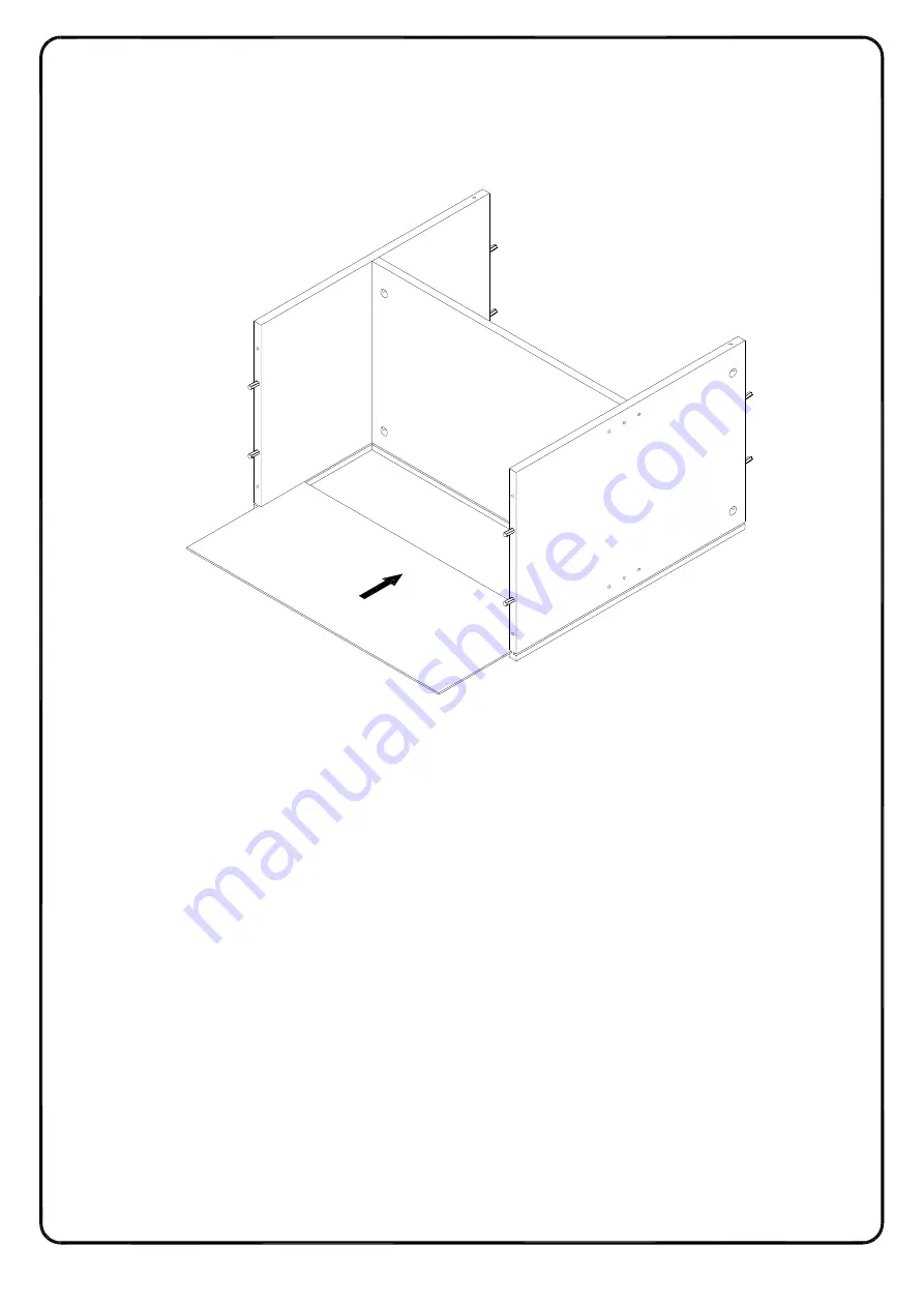 Walker Edison BU52JOR Assembly Instructions Manual Download Page 16