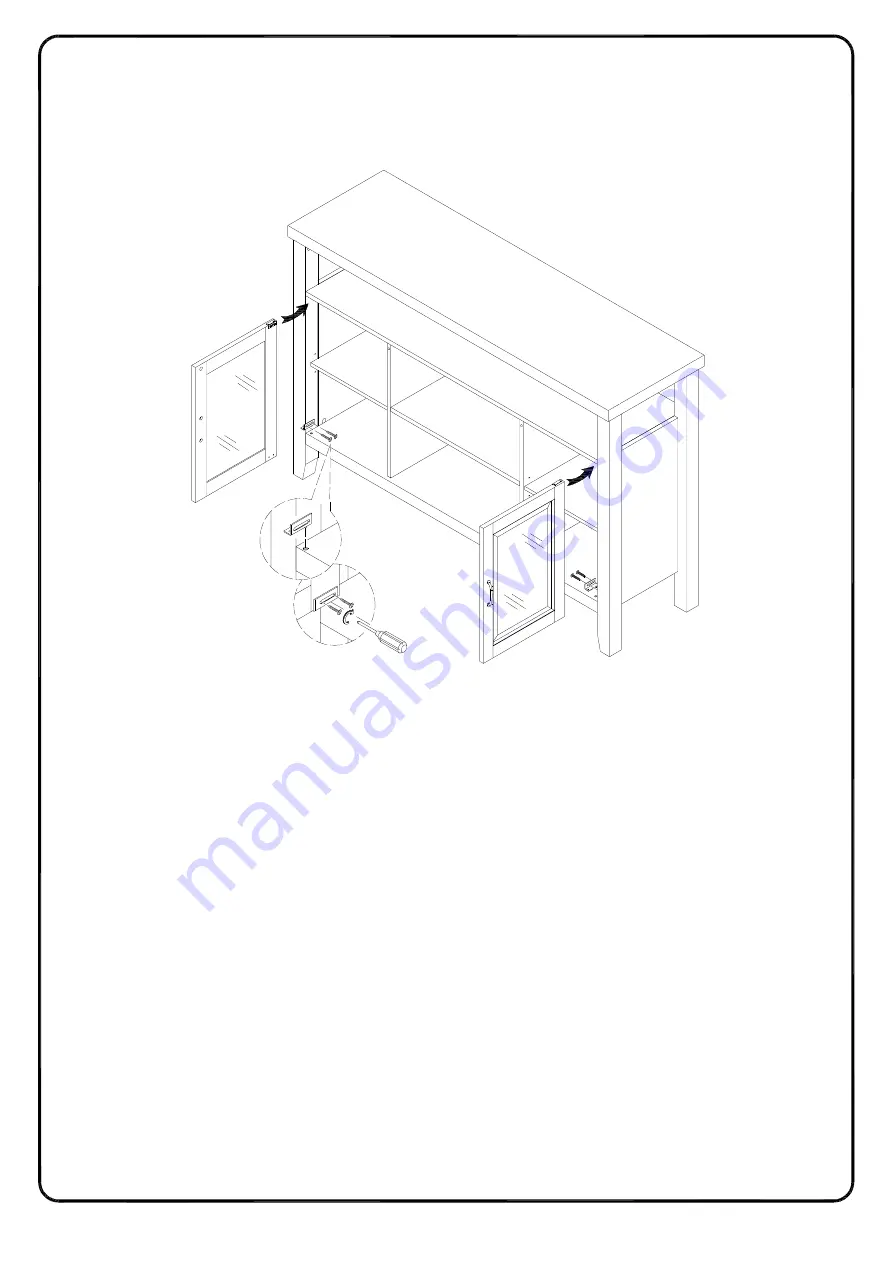 Walker Edison BU52JOR Assembly Instructions Manual Download Page 30