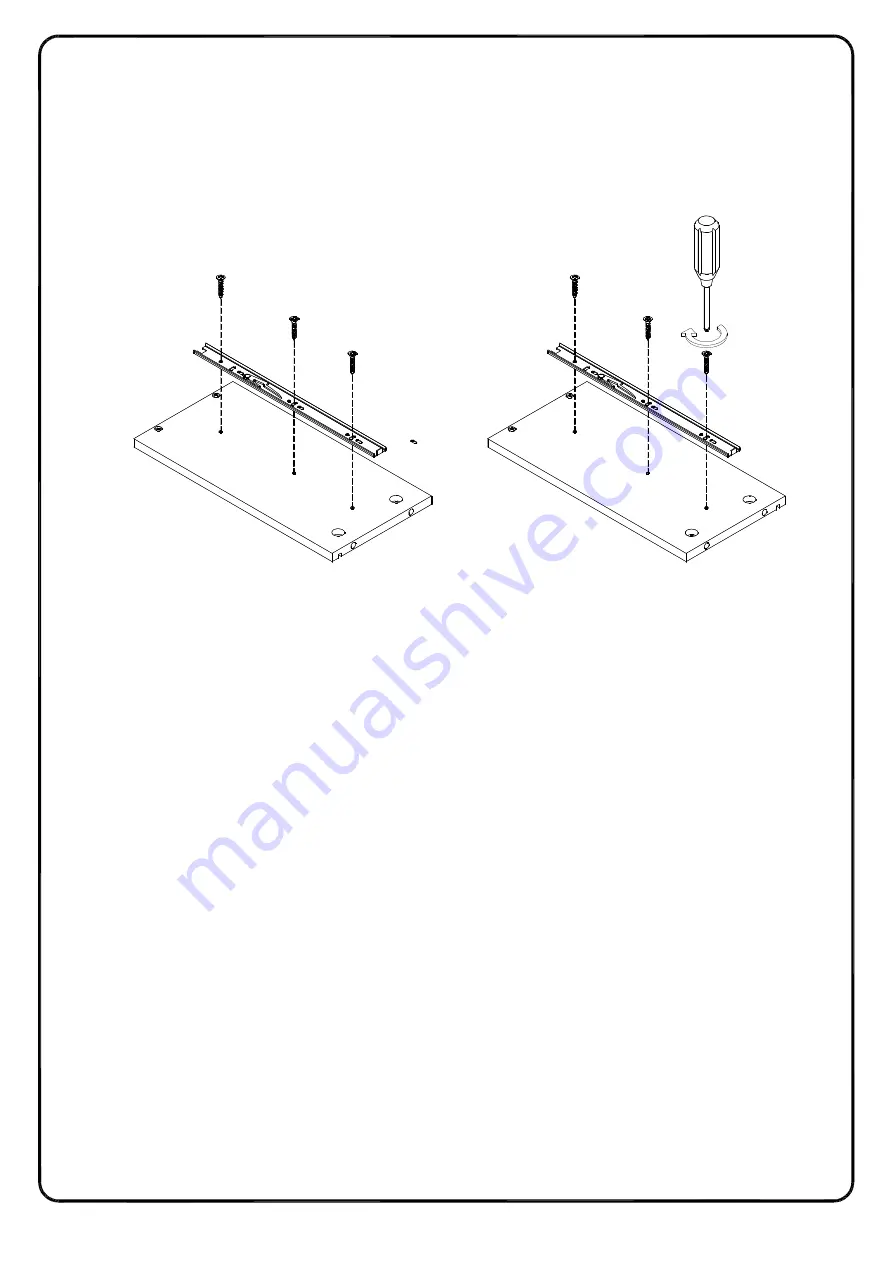 Walker Edison BU56KIN2DD Assembly Instructions Manual Download Page 6