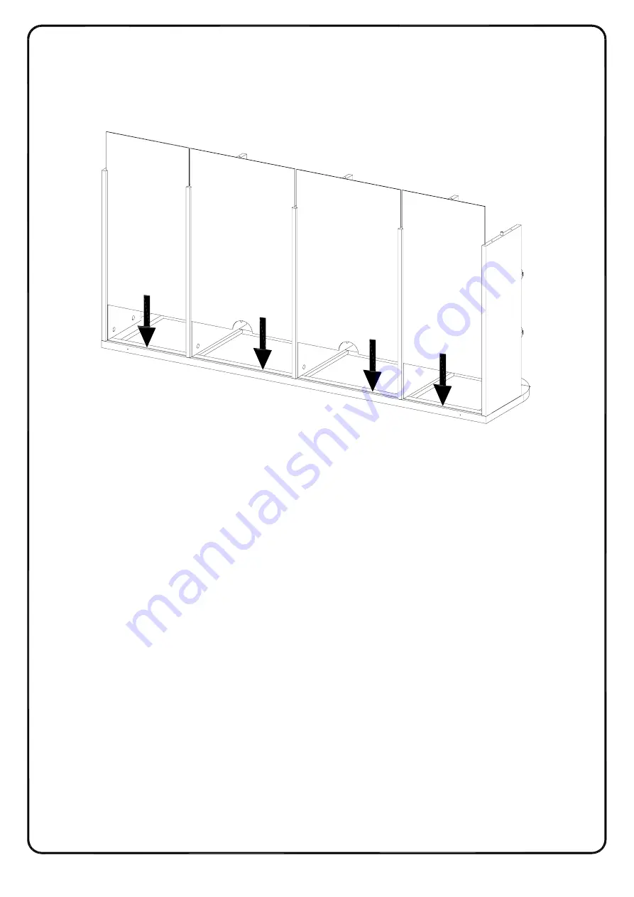 Walker Edison BU58FRAN2D Assembly Instructions Manual Download Page 18