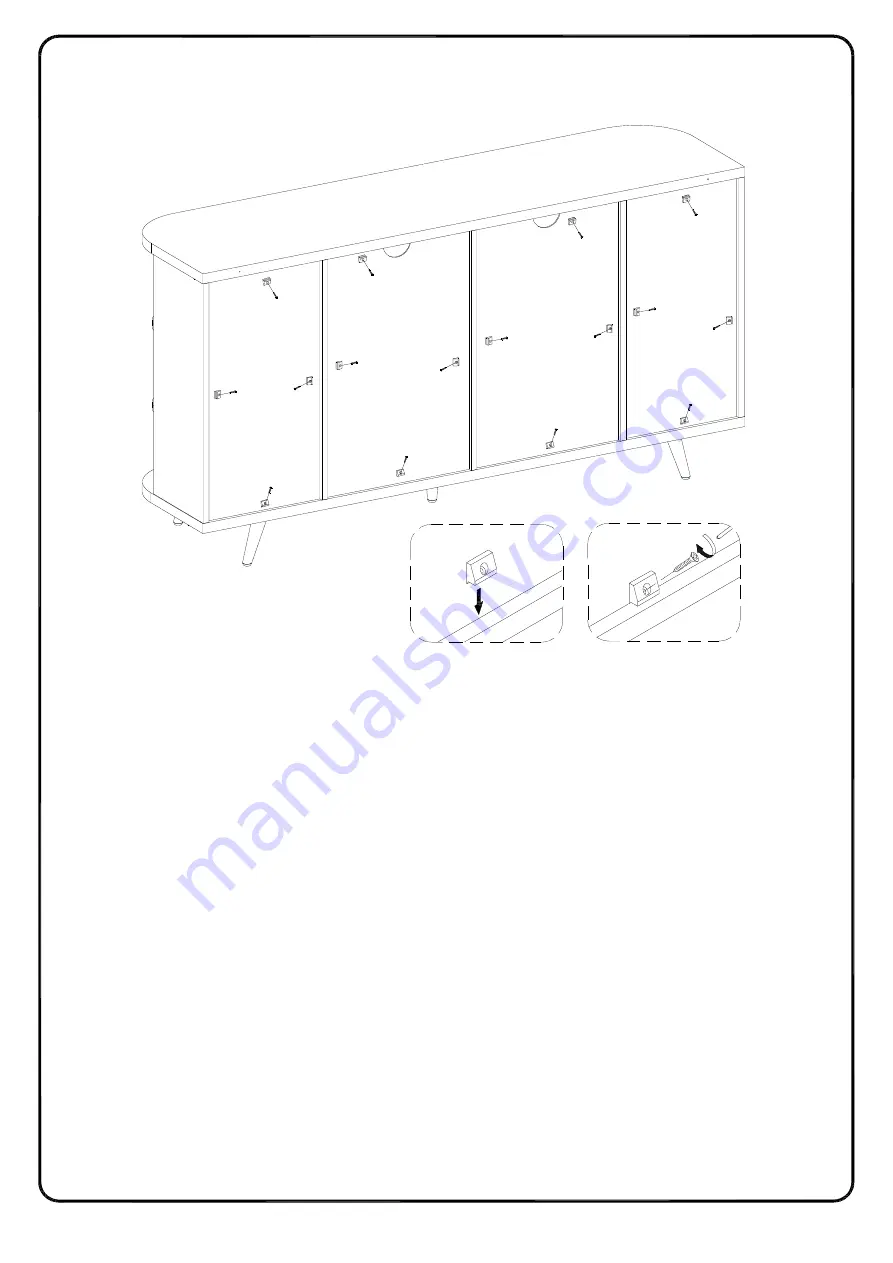 Walker Edison BU58FRAN2D Скачать руководство пользователя страница 21