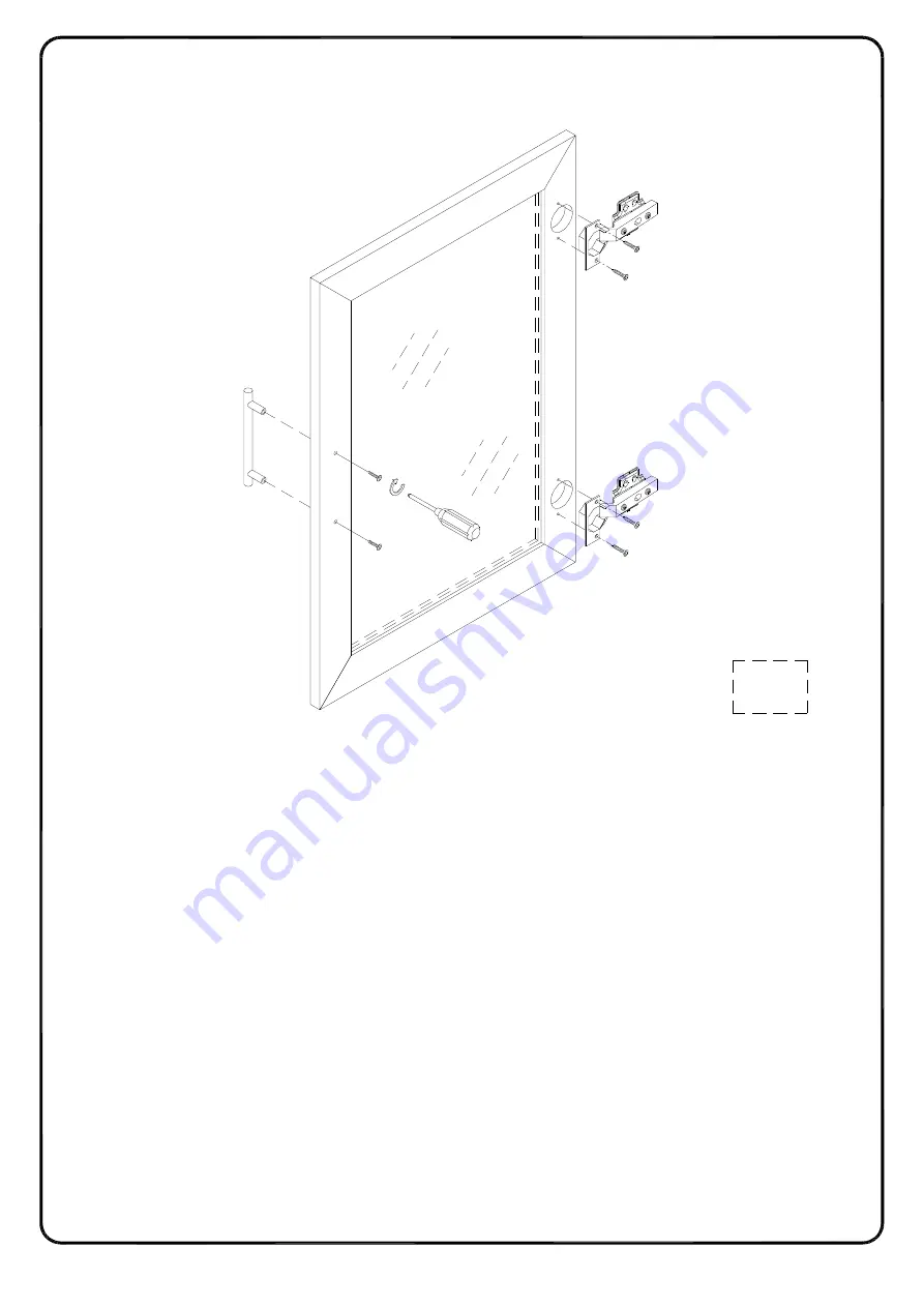 Walker Edison BU58FRAN2D Assembly Instructions Manual Download Page 24