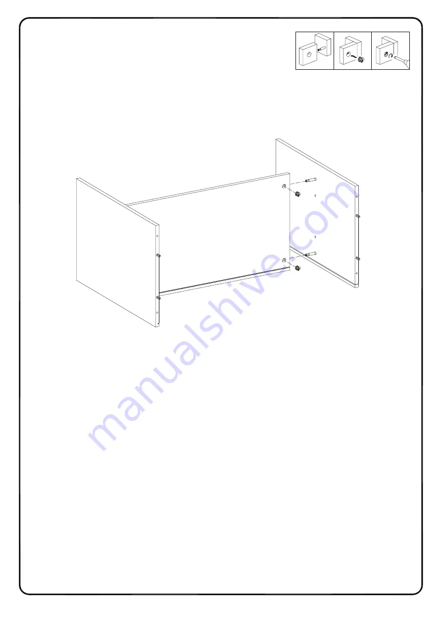 Walker Edison BU58HPBM Assembly Instructions Manual Download Page 14