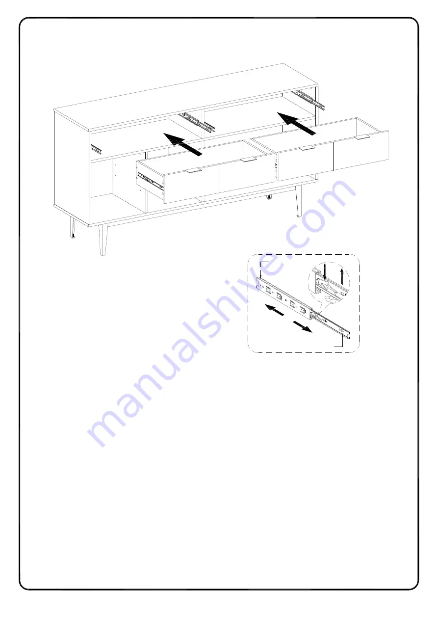 Walker Edison BU60BALWM Assembly Instructions Manual Download Page 27