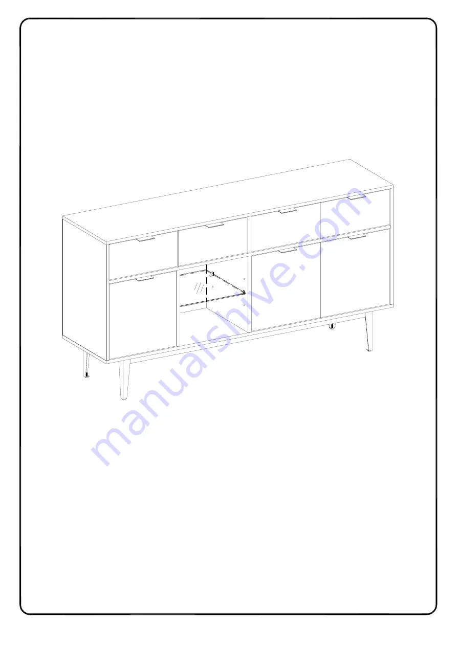 Walker Edison BU60BALWM Assembly Instructions Manual Download Page 34