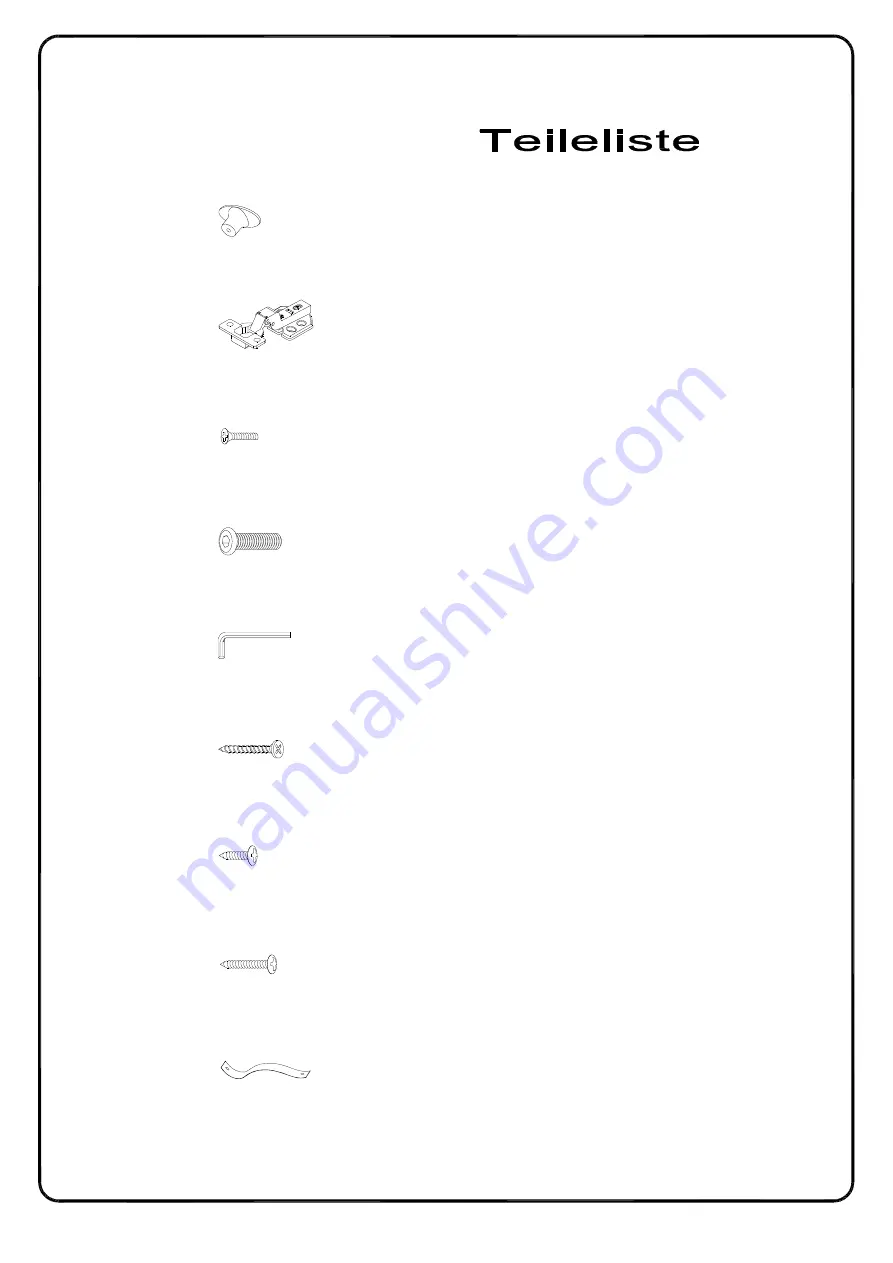 Walker Edison BU60FAYFW Assembly Instructions Manual Download Page 8