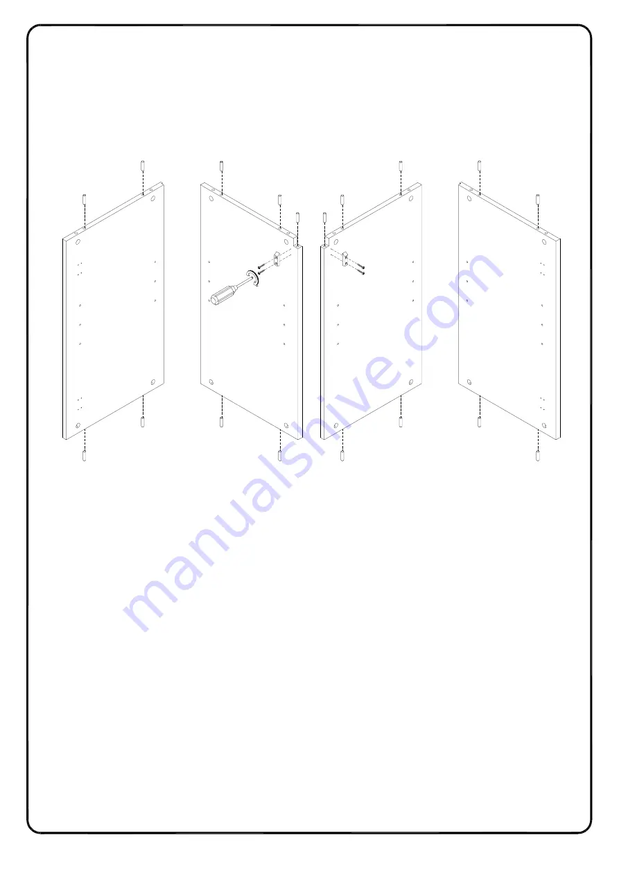 Walker Edison BU60FAYFW Assembly Instructions Manual Download Page 10