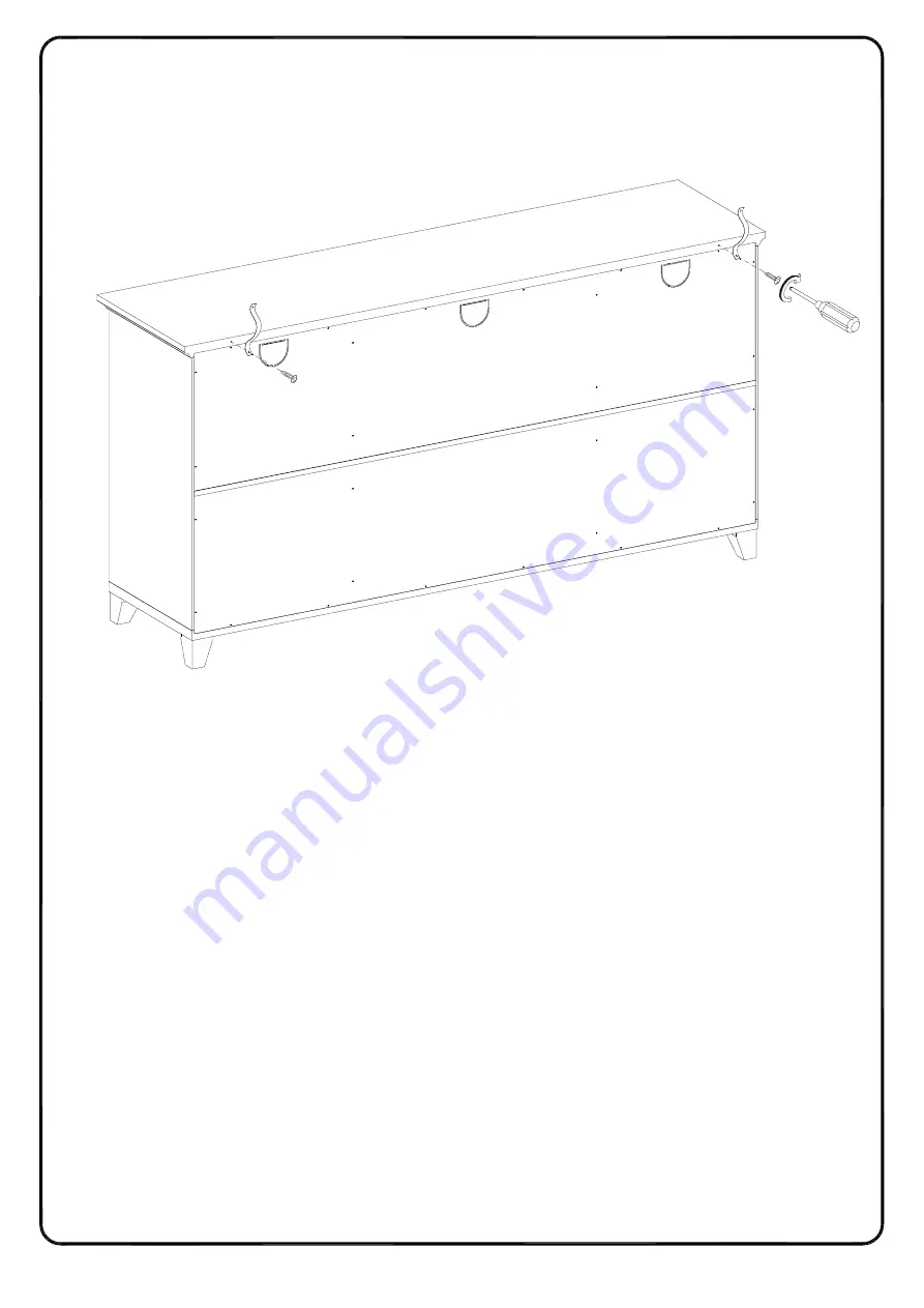 Walker Edison BU60FAYFW Assembly Instructions Manual Download Page 27