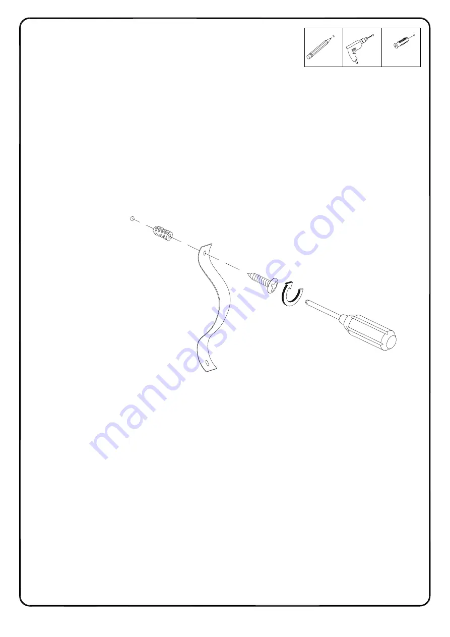 Walker Edison BU60LANFW Assembly Instructions Manual Download Page 37