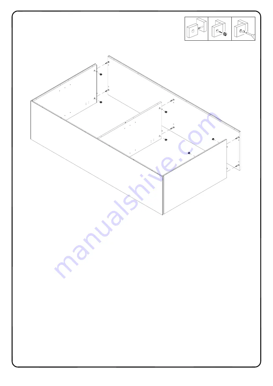 Walker Edison BU62NOA4D Assembly Instructions Manual Download Page 11