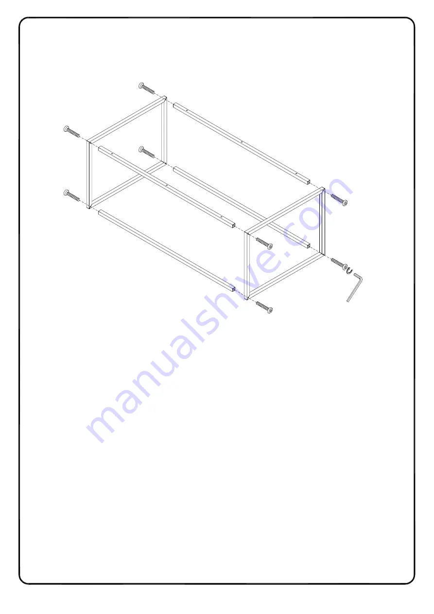 Walker Edison C42LWSQ Assembly Instructions Manual Download Page 7