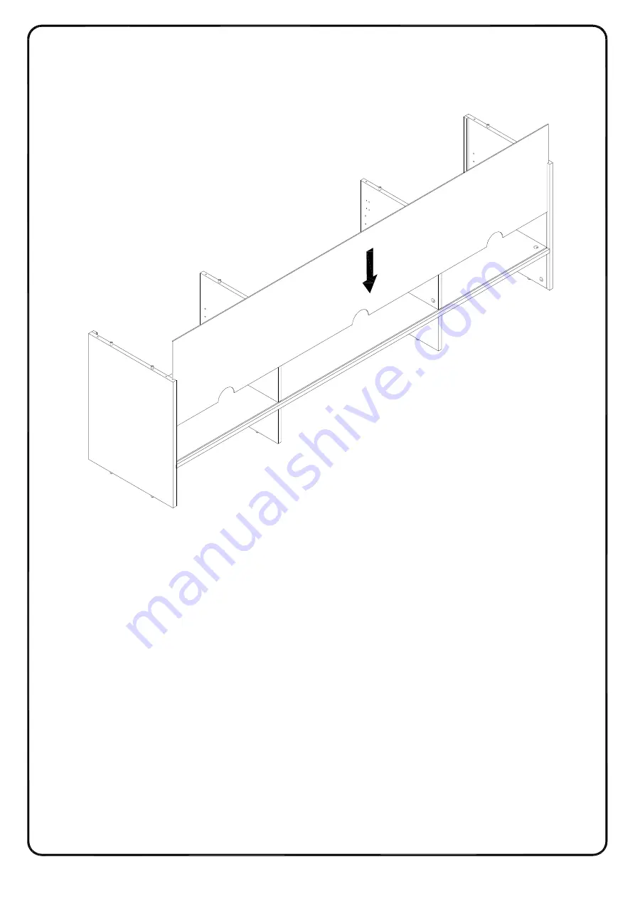 Walker Edison CDYM3F Assembly Instructions Manual Download Page 17