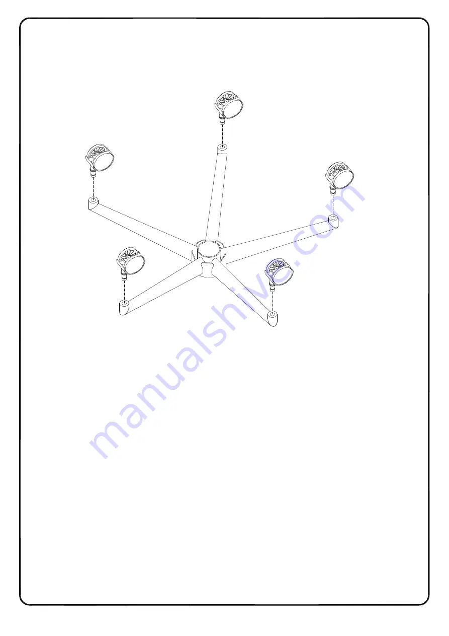 Walker Edison CHJOSTSK Assembly Instructions Manual Download Page 5