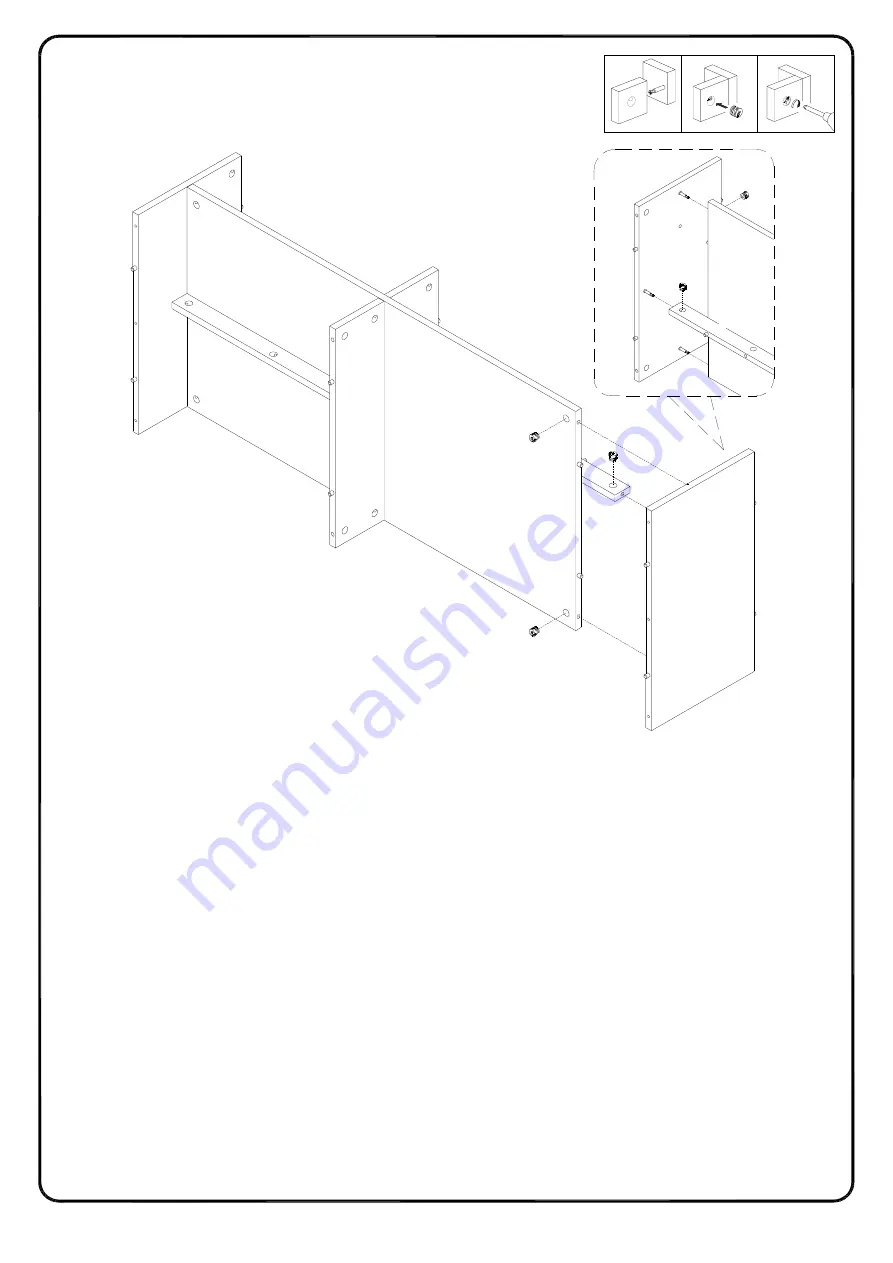 Walker Edison CRFL1K Assembly Instructions Manual Download Page 18