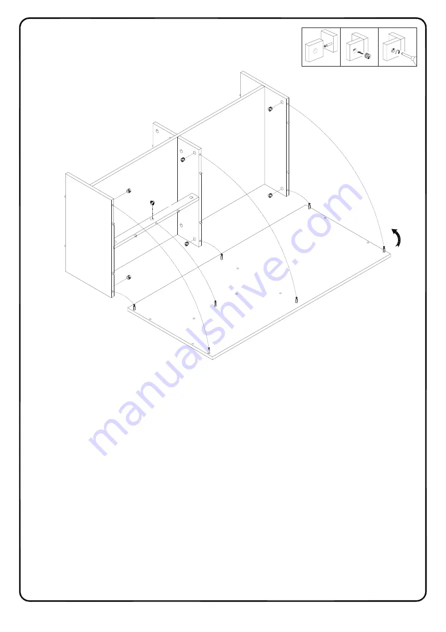 Walker Edison CRFL1K Assembly Instructions Manual Download Page 19