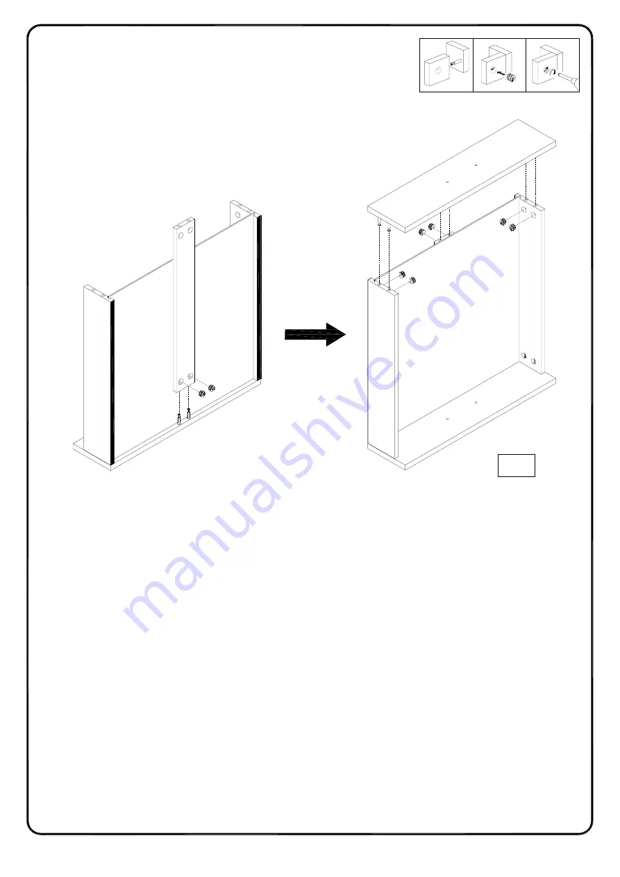 Walker Edison CRFL1K Assembly Instructions Manual Download Page 24