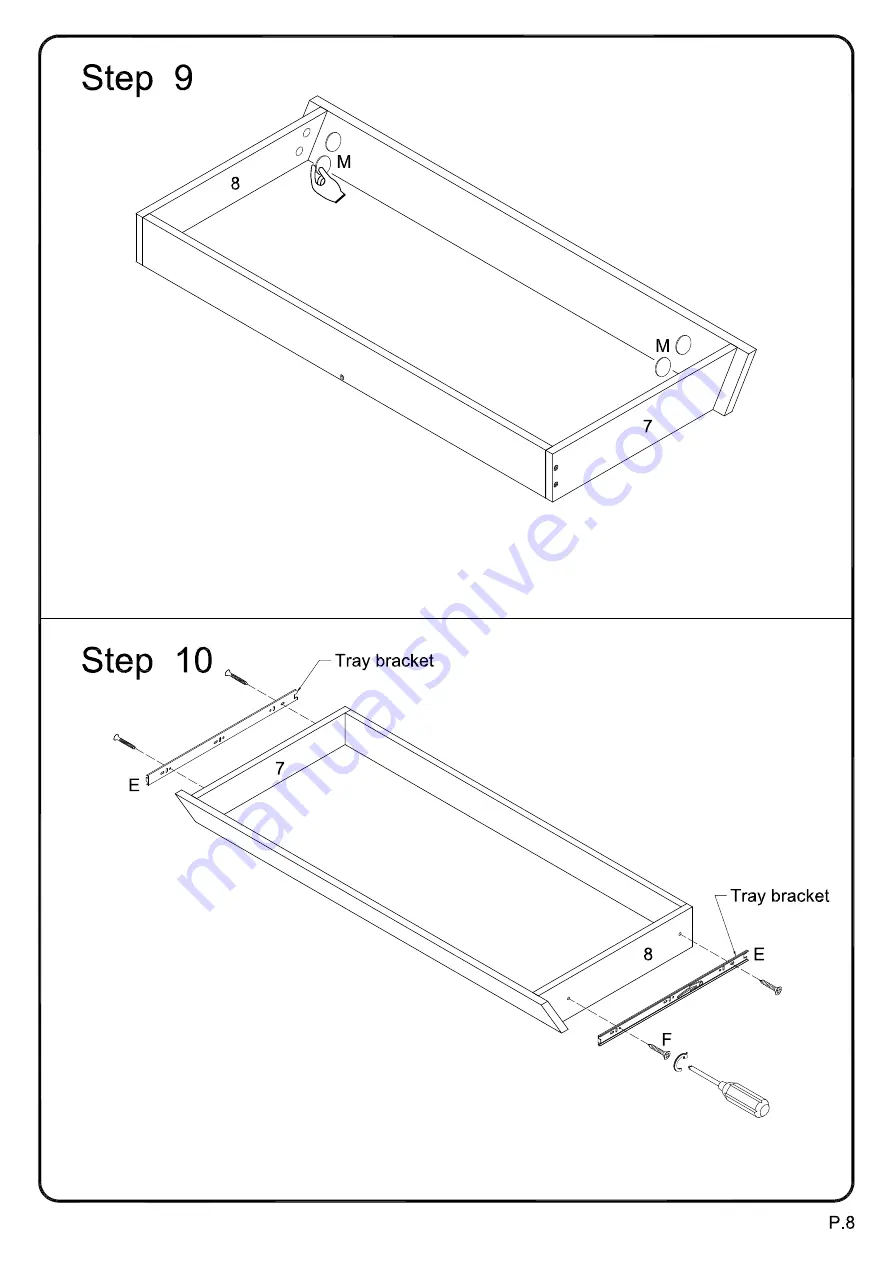 Walker Edison D48X30 Скачать руководство пользователя страница 8