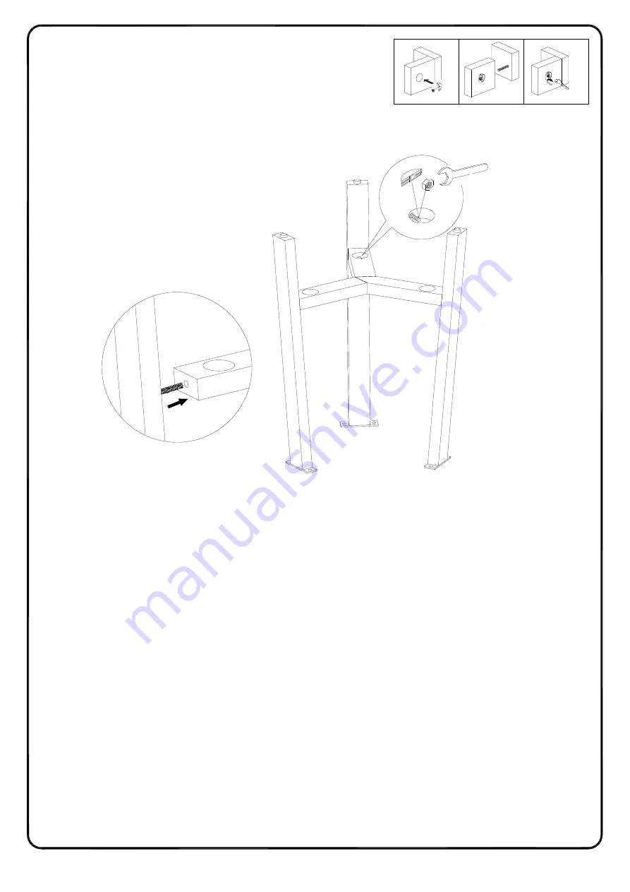 Walker Edison Emerson AF20EMST Assembly Instructions Manual Download Page 8