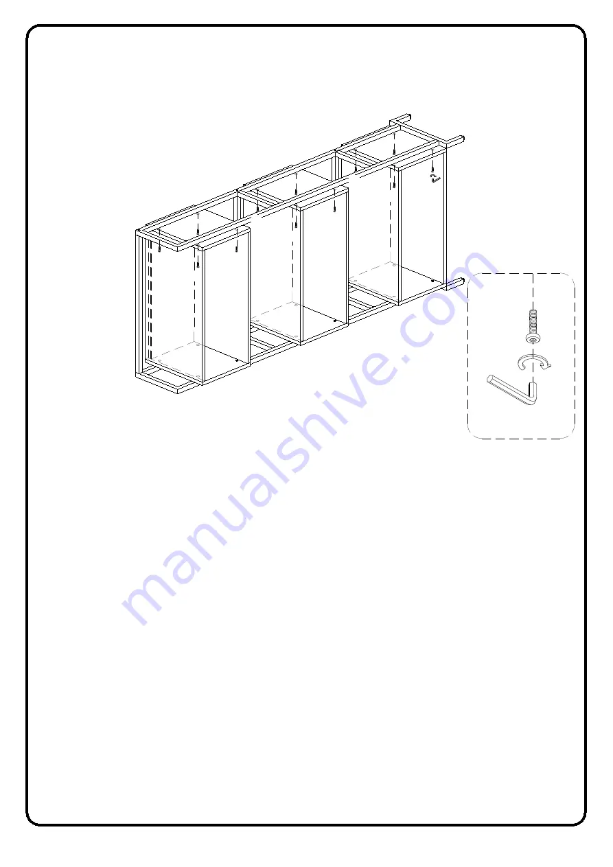 Walker Edison GORH8G Assembly Instructions Manual Download Page 22