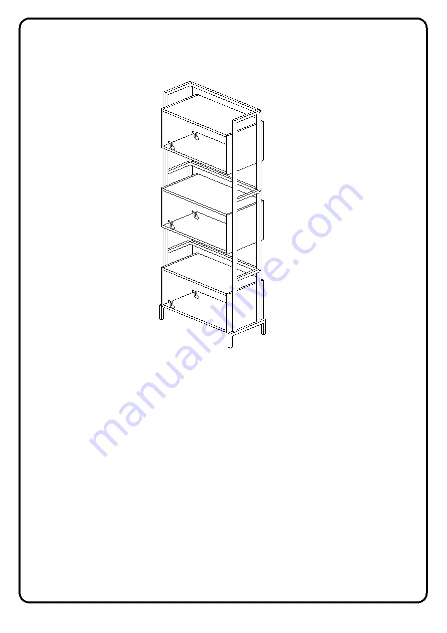 Walker Edison GORH8G Assembly Instructions Manual Download Page 24