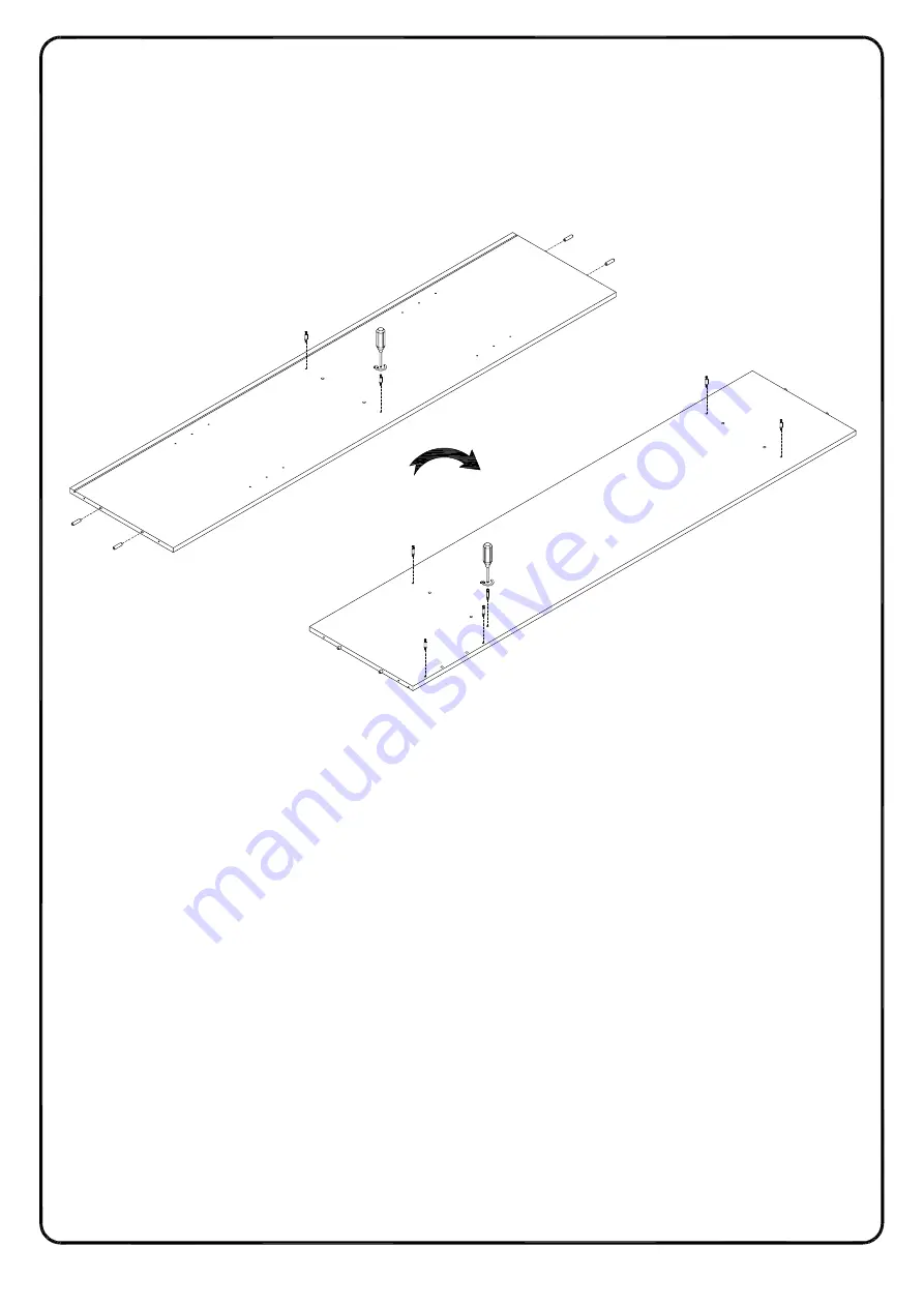 Walker Edison HT72SLD Assembly Instructions Manual Download Page 6