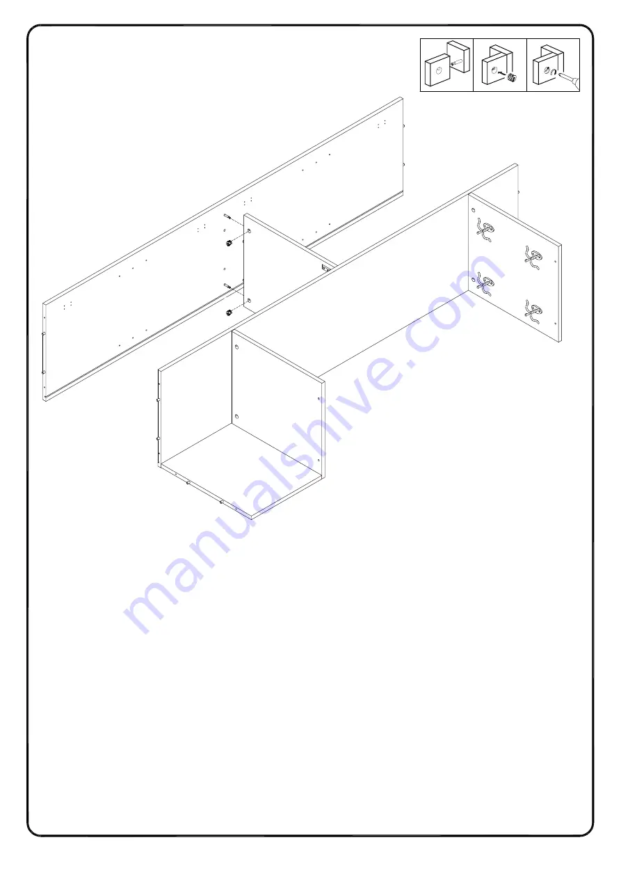 Walker Edison HT72SLD Assembly Instructions Manual Download Page 11