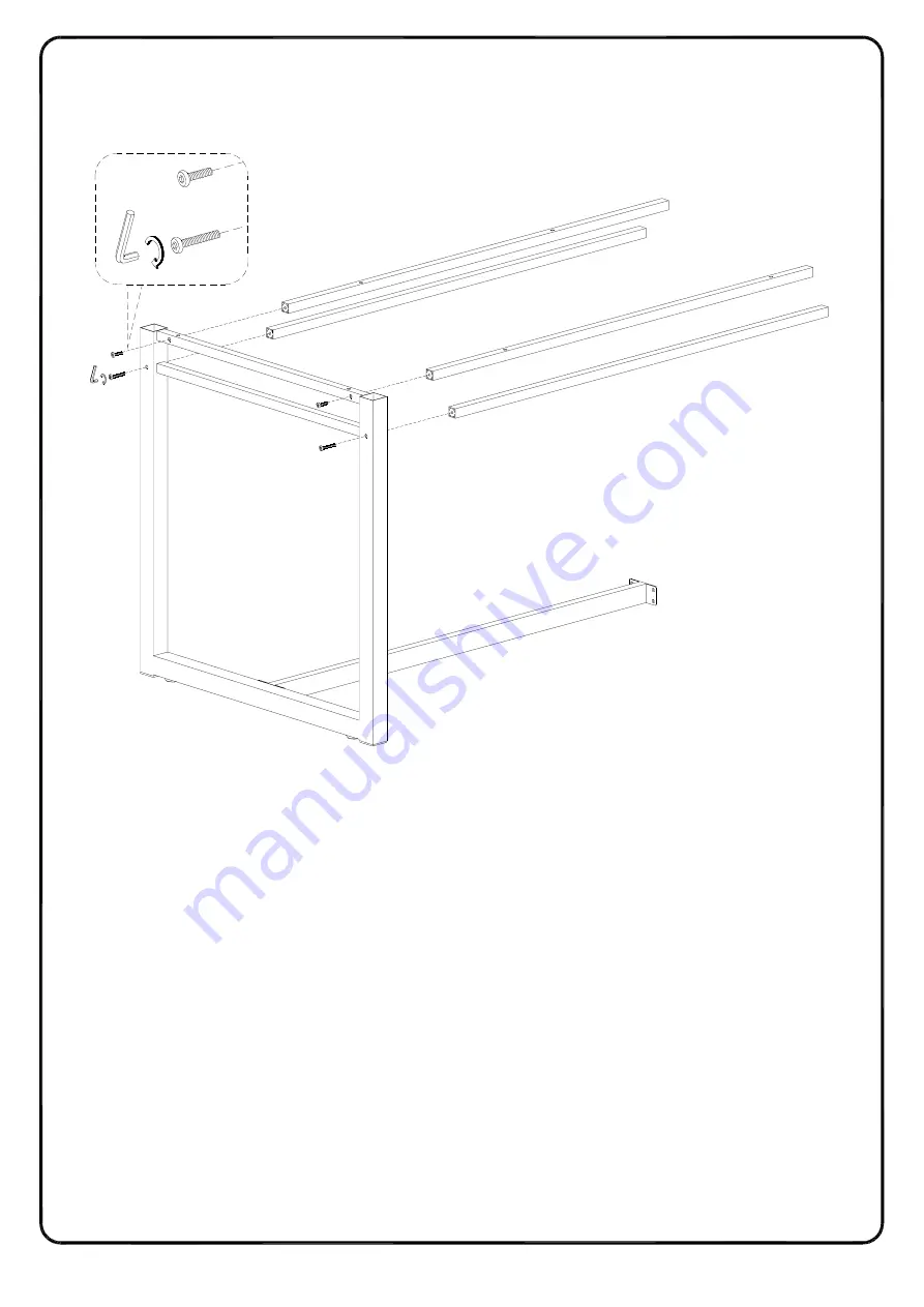 Walker Edison IAND2D Assembly Instructions Manual Download Page 8