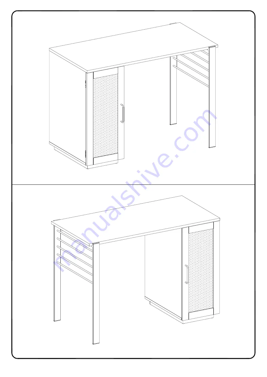 Walker Edison JAHO42CD Assembly Instructions Manual Download Page 10