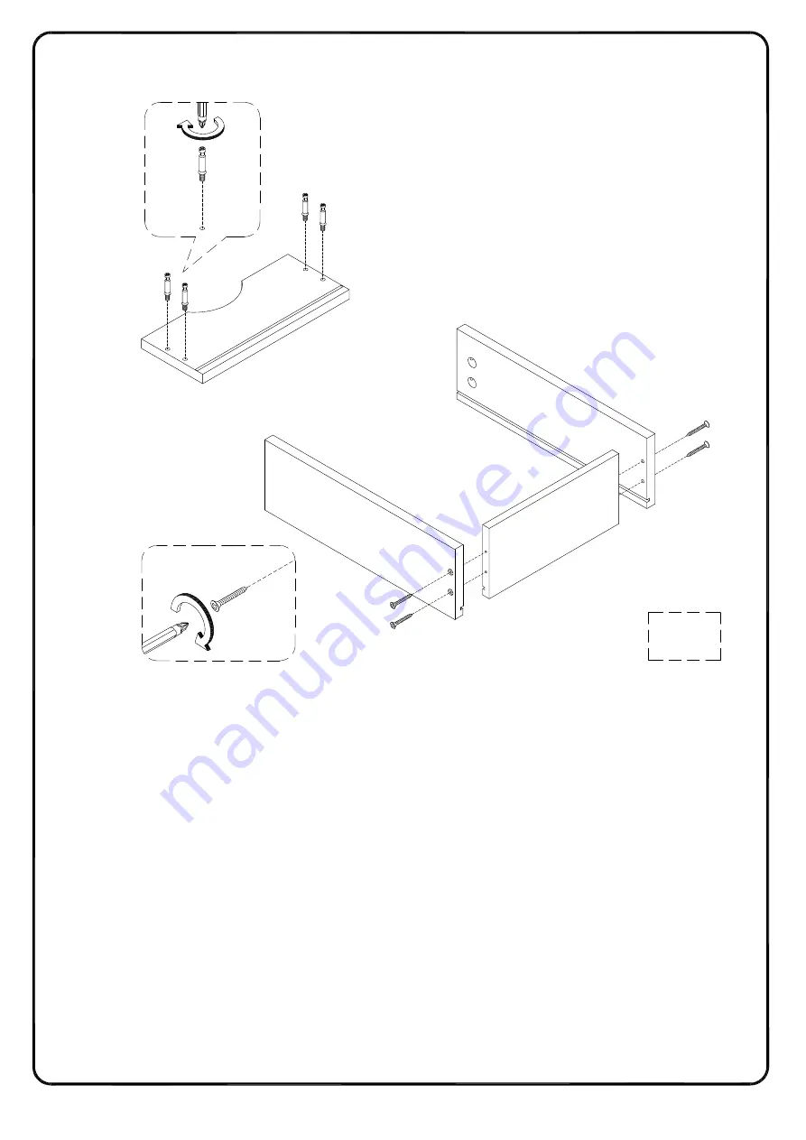 Walker Edison JAHO42CD Assembly Instructions Manual Download Page 13