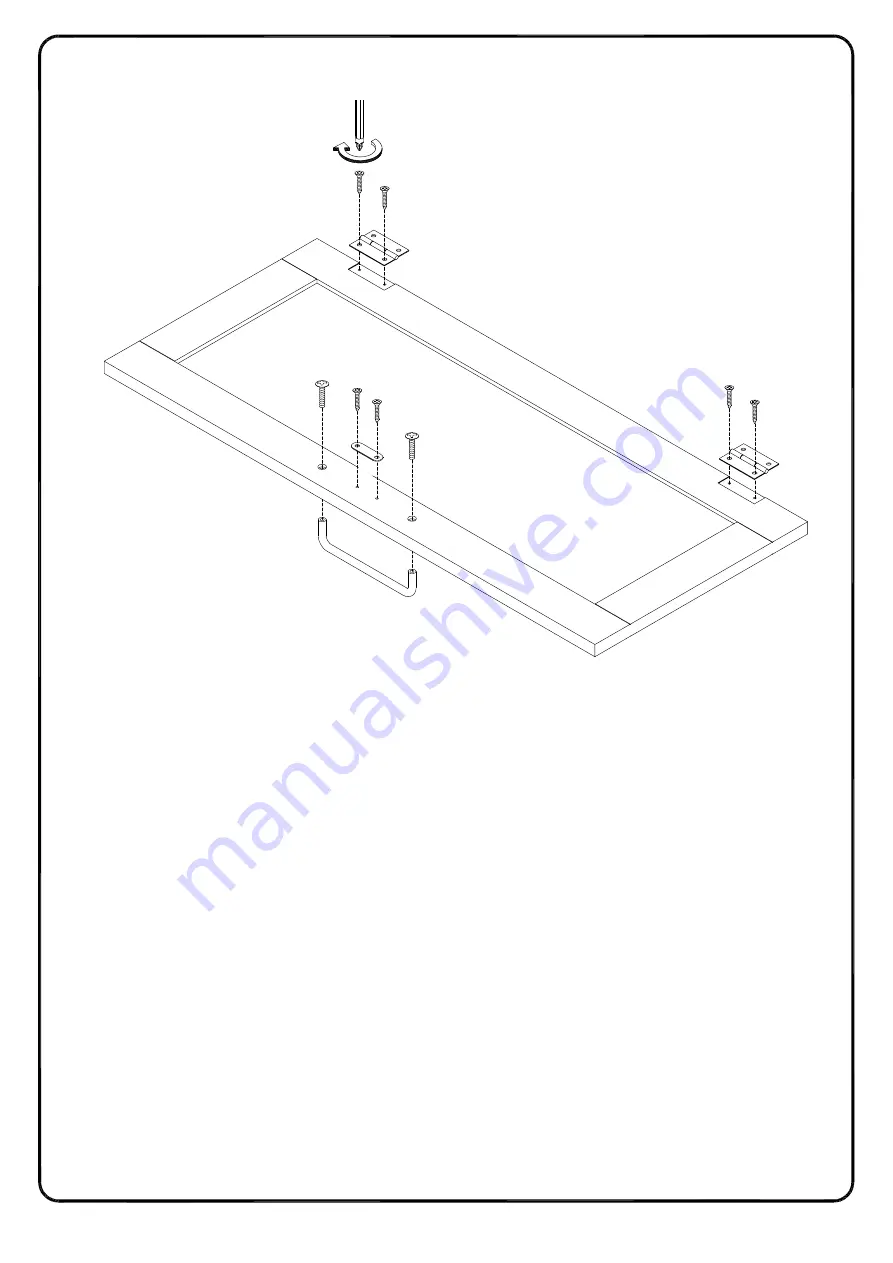 Walker Edison JAHO42CD Assembly Instructions Manual Download Page 15