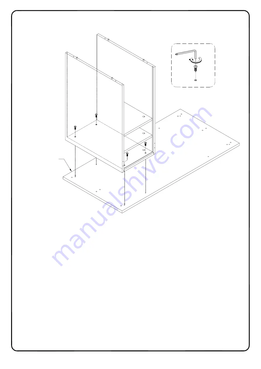 Walker Edison JAHO42CD Assembly Instructions Manual Download Page 18