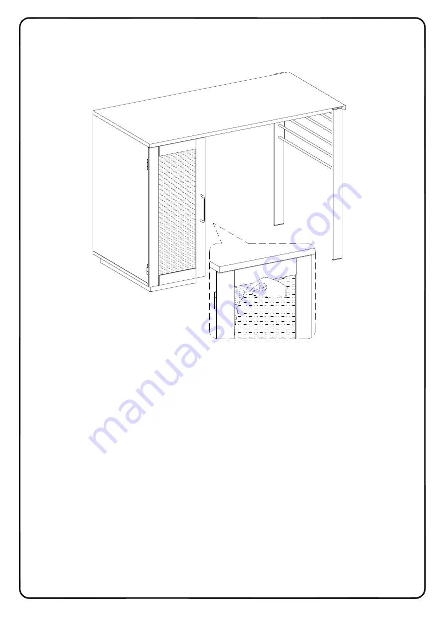 Walker Edison JAHO42CD Assembly Instructions Manual Download Page 28