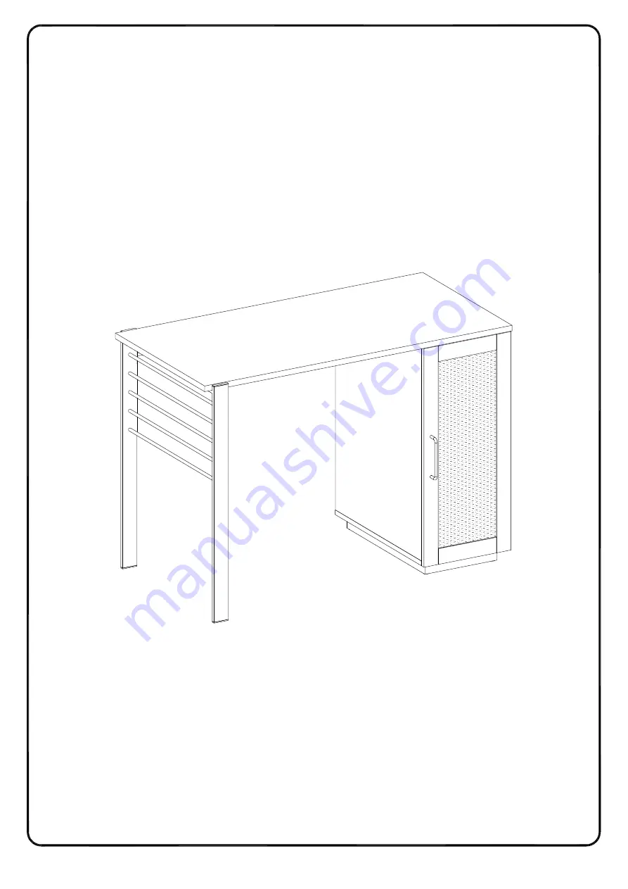 Walker Edison JAHO42CD Assembly Instructions Manual Download Page 41