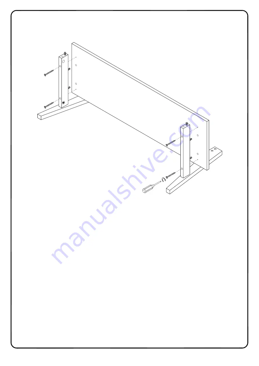 Walker Edison KOCL4K Assembly Instructions Manual Download Page 11