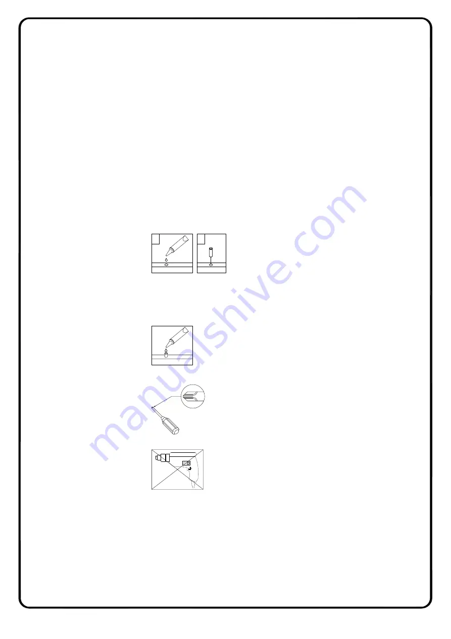 Walker Edison KOCM9E Assembly Instructions Manual Download Page 4