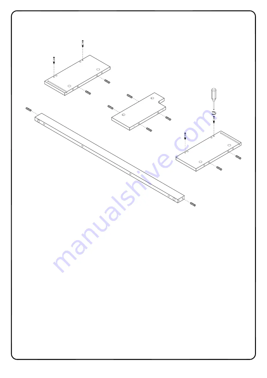 Walker Edison KOCM9E Assembly Instructions Manual Download Page 10