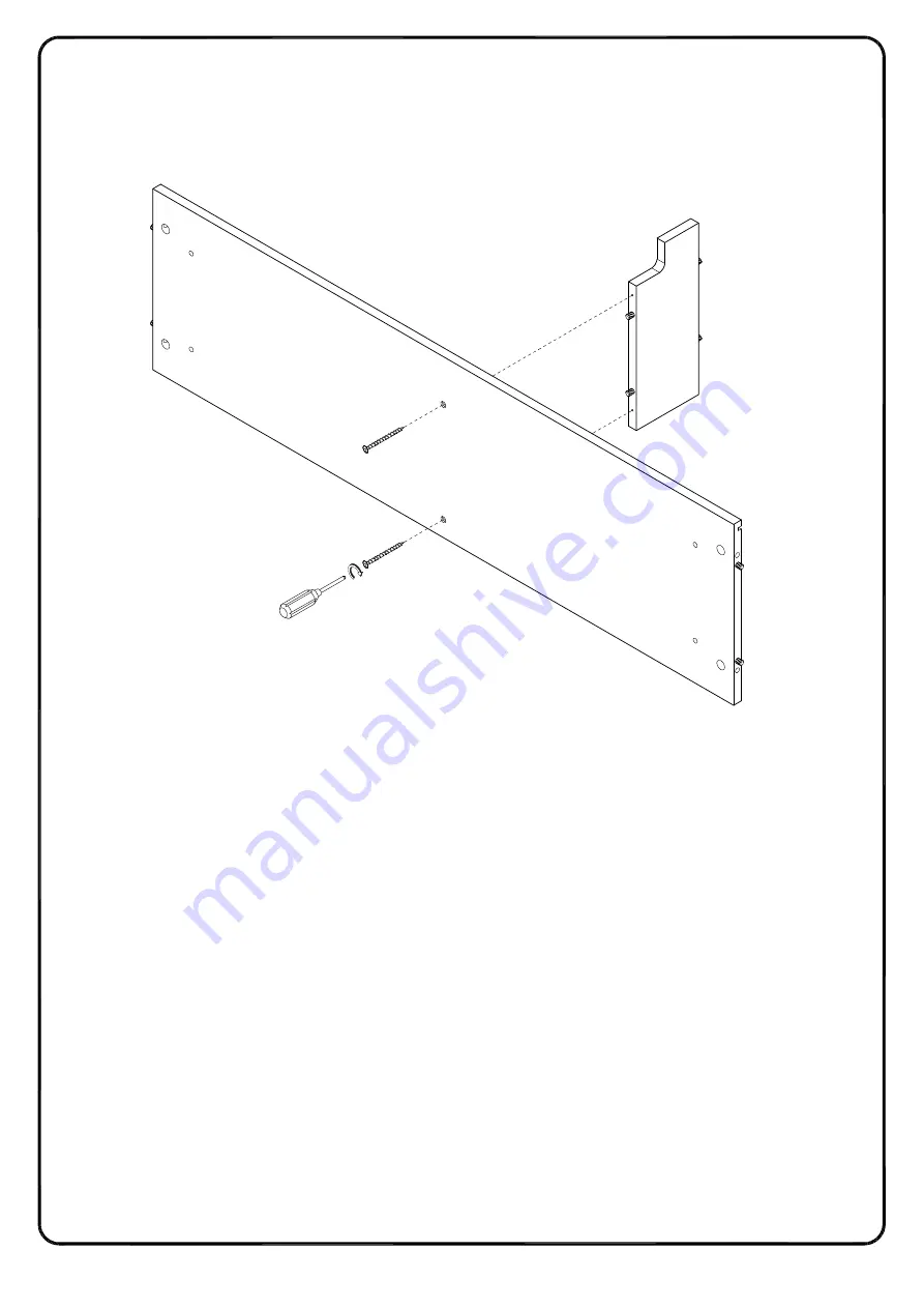 Walker Edison KOCM9E Assembly Instructions Manual Download Page 17