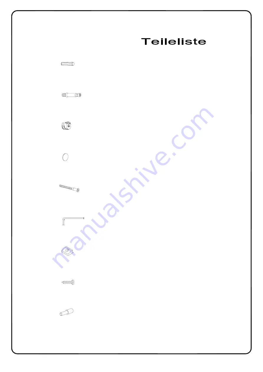 Walker Edison MSET58CO Assembly Instructions Manual Download Page 7