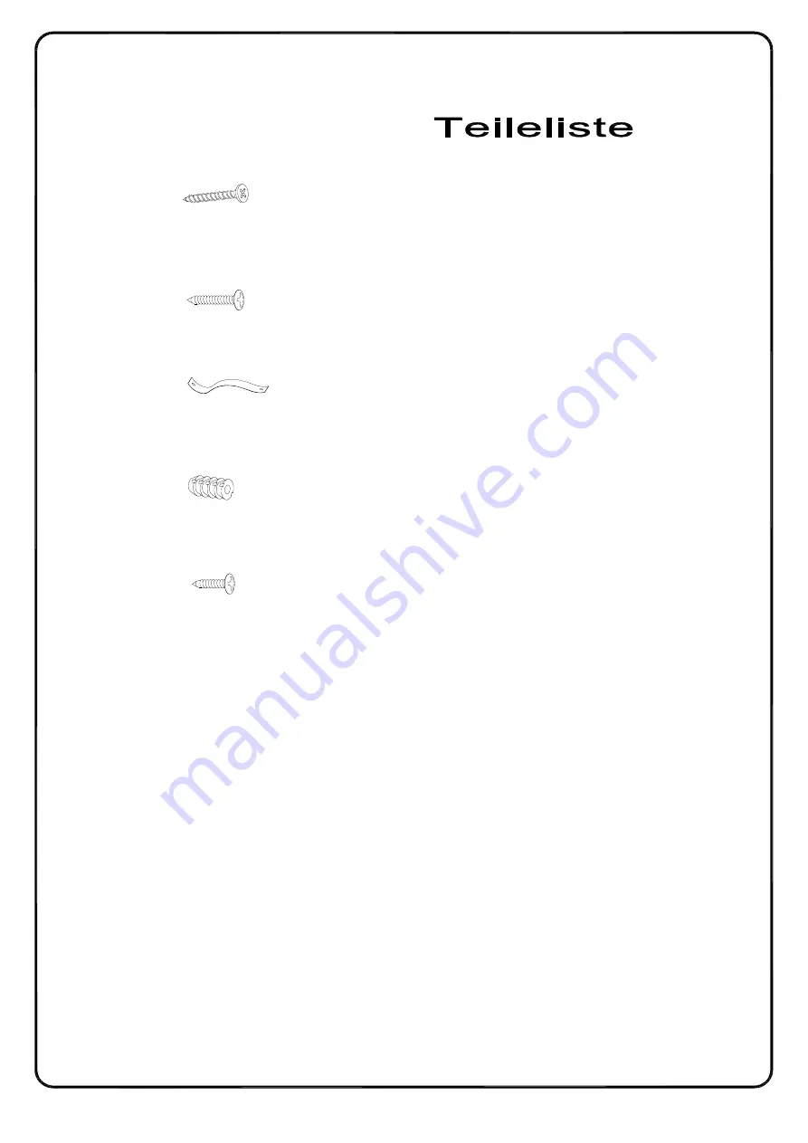 Walker Edison MSET58CO Assembly Instructions Manual Download Page 8