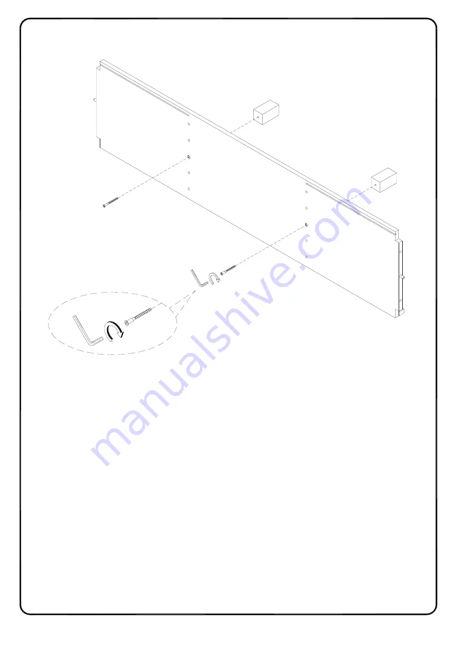 Walker Edison MSF58FC Assembly Instructions Manual Download Page 15