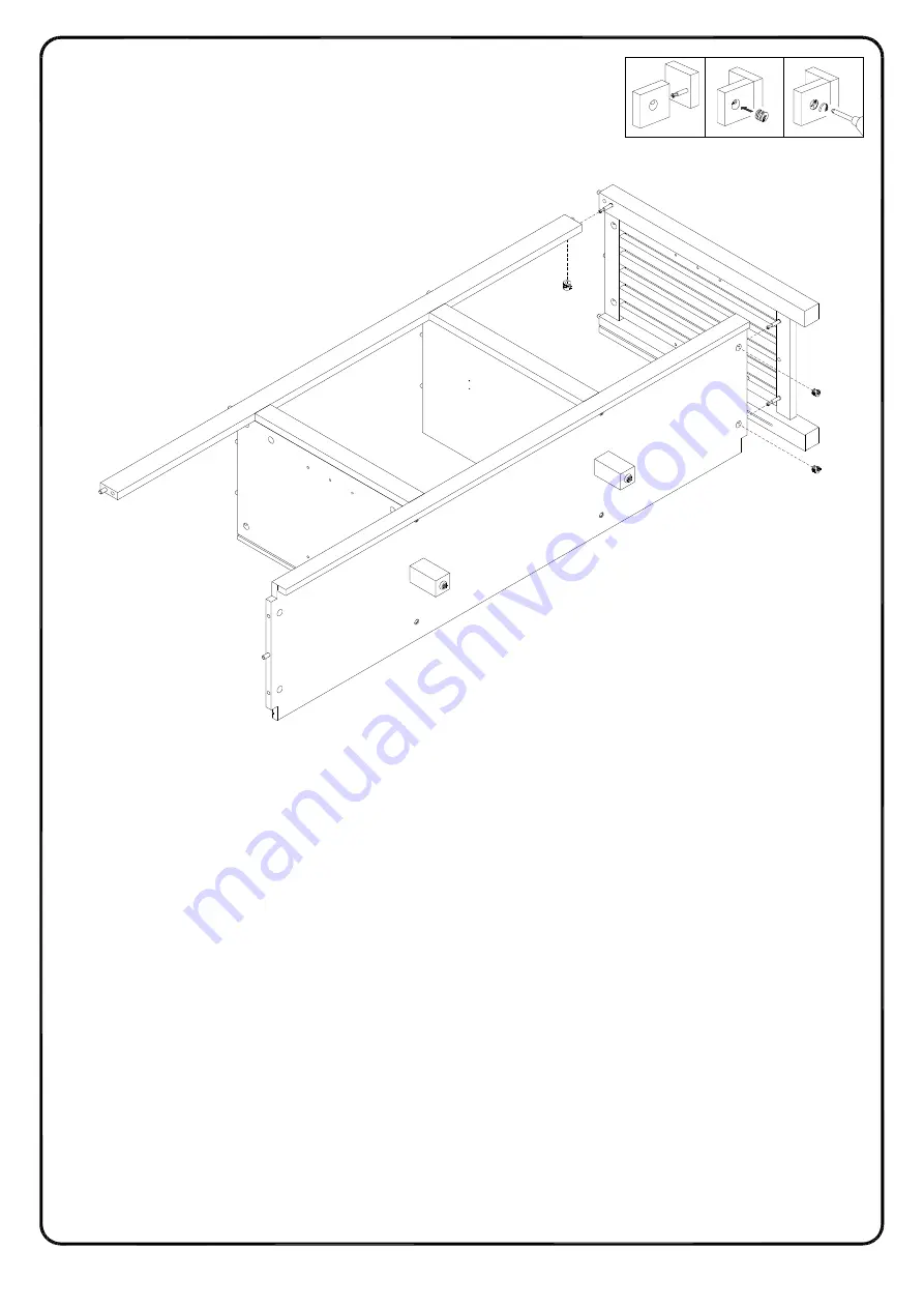 Walker Edison MSF58FC Assembly Instructions Manual Download Page 18