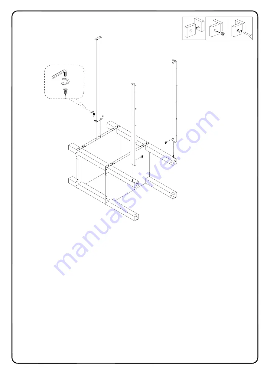 Walker Edison MTXD5E Assembly Instructions Manual Download Page 17