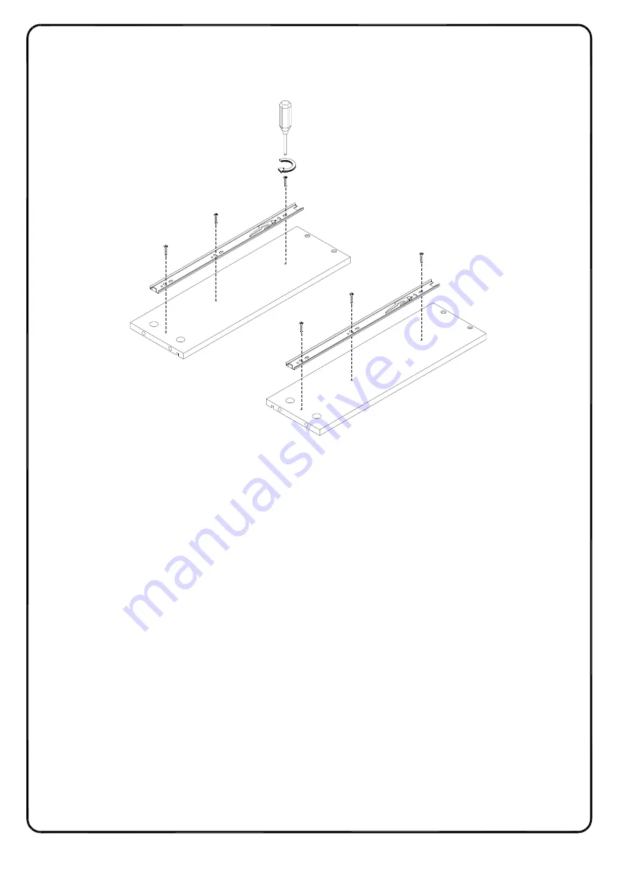 Walker Edison NORMHO42 Assembly Instructions Manual Download Page 38