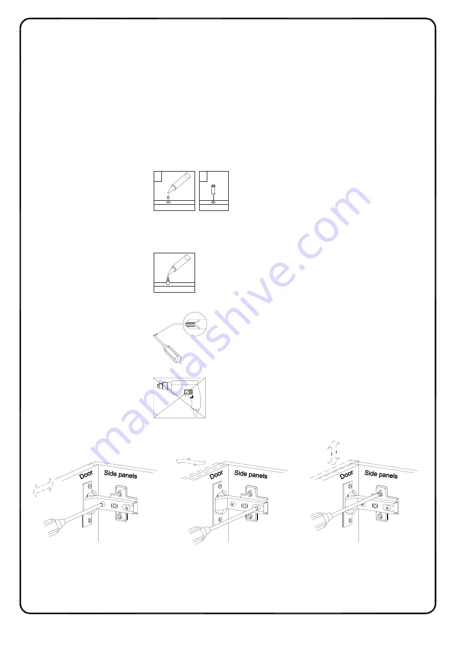 Walker Edison OWF54CFP Assembly Instructions Manual Download Page 2