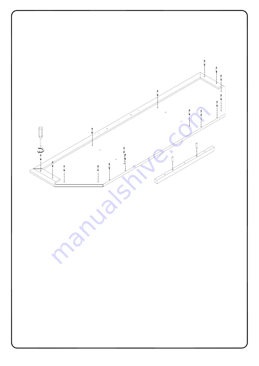 Walker Edison OWF54CFP Assembly Instructions Manual Download Page 10