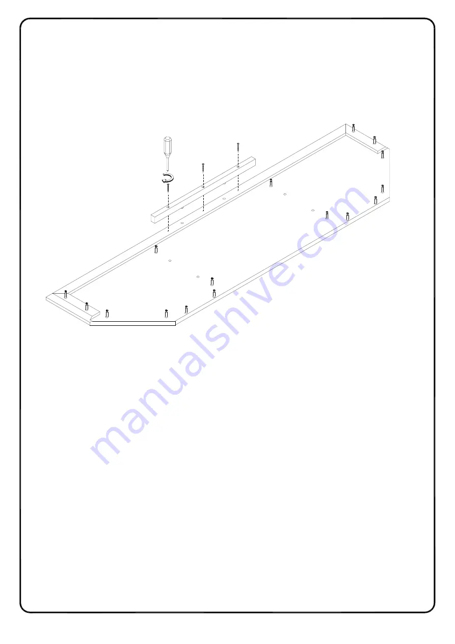 Walker Edison OWF54CFP Assembly Instructions Manual Download Page 11