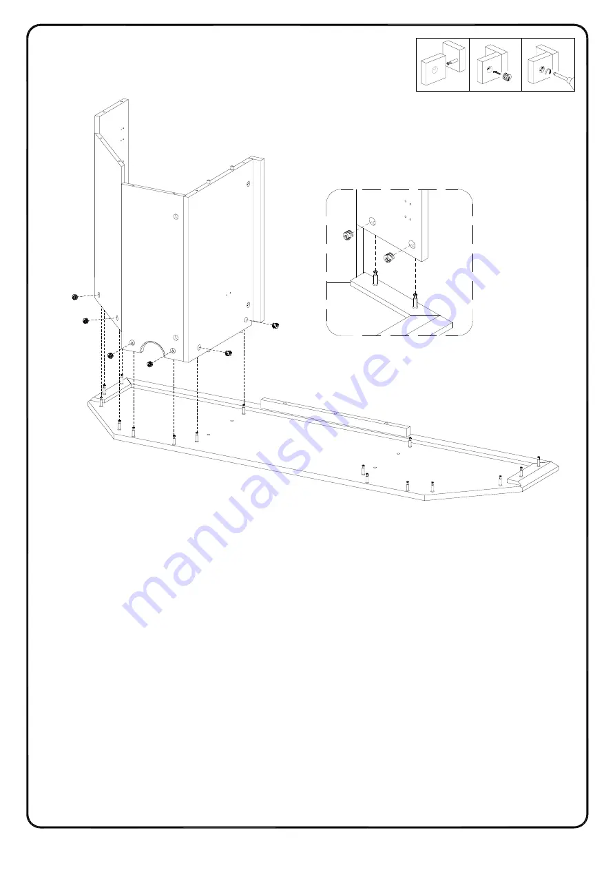 Walker Edison OWF54CFP Assembly Instructions Manual Download Page 16