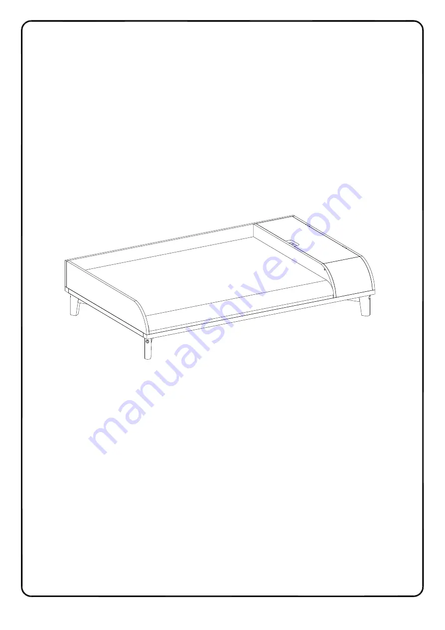 Walker Edison PDBMIALG Assembly Instructions Manual Download Page 11